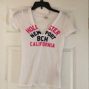 Hollister California V neck tee
